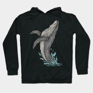 Whale Jumping Hoodie